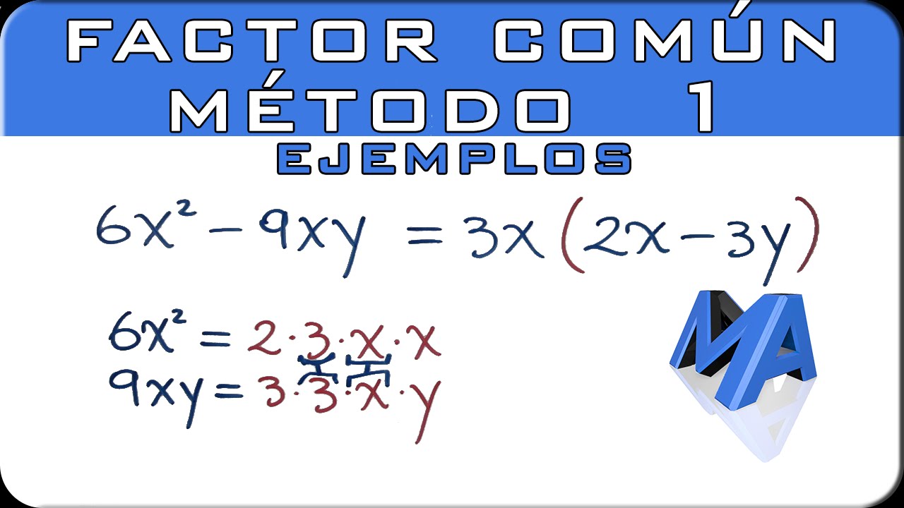 Factor comun metodo 1 | Ejemplos