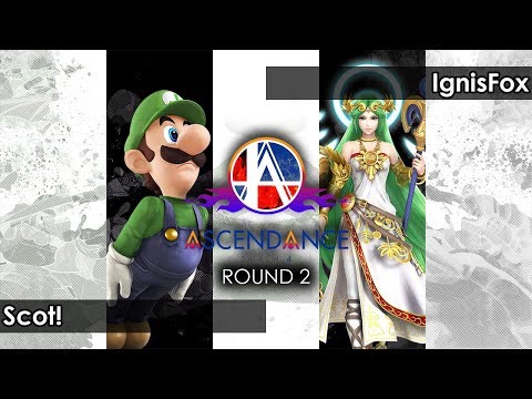 Smash 4: Sinai | Scot! (Luigi) V IgnisFox (Palutena) - Ascendance 85 Tournament SSB4