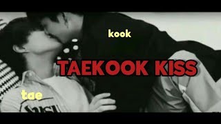 Taekook kissing and tension 💋🔞
