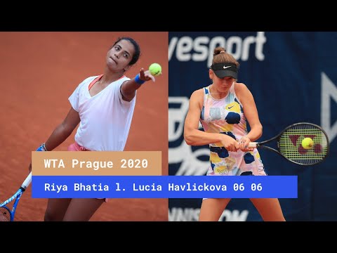 WTA Prague 2020: Riya Bhatia vs Lucie Havlickova - Highlights