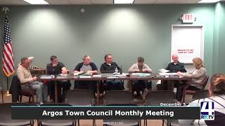 Argos Town Council - 12-5-18