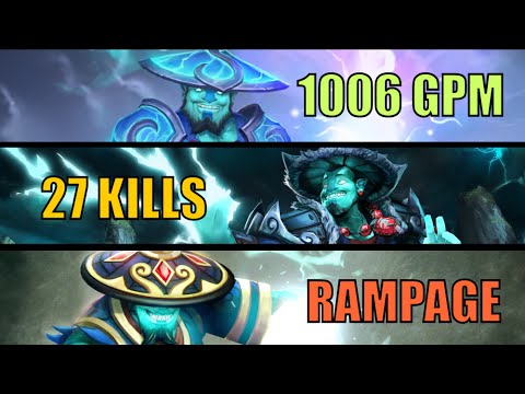 STORM SPIRIT 1006 GPM | RAMPAGE | 27 KILLS | S4 Dota 2