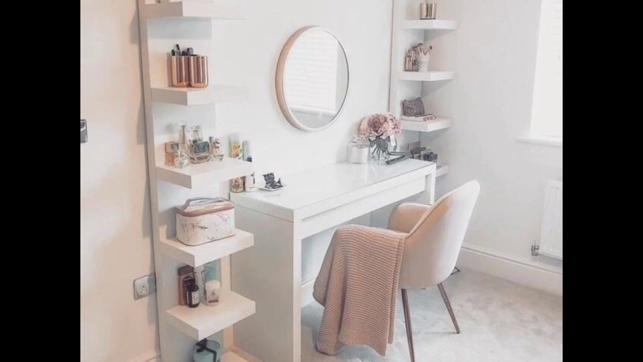 25 IDEAS DE DECORACIÓN DE TOCADORES O MESAS DE MAQUILLAJE
