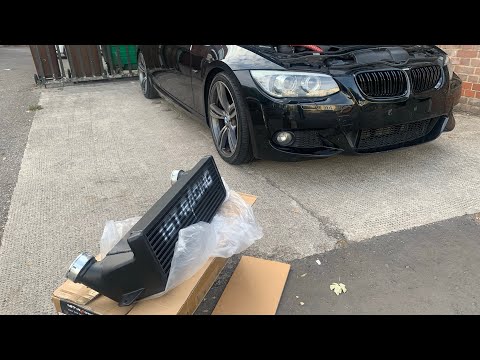 330D 335i 335D intercooler upgrade from Ebay for E90 E91 E92 E93