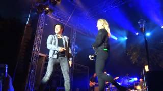 &quot;Wo bist du?&quot; Jan Josef Liefers ( Radio Doria ) live mit Anna Loos am 15.07.2016 in Dresden :-)