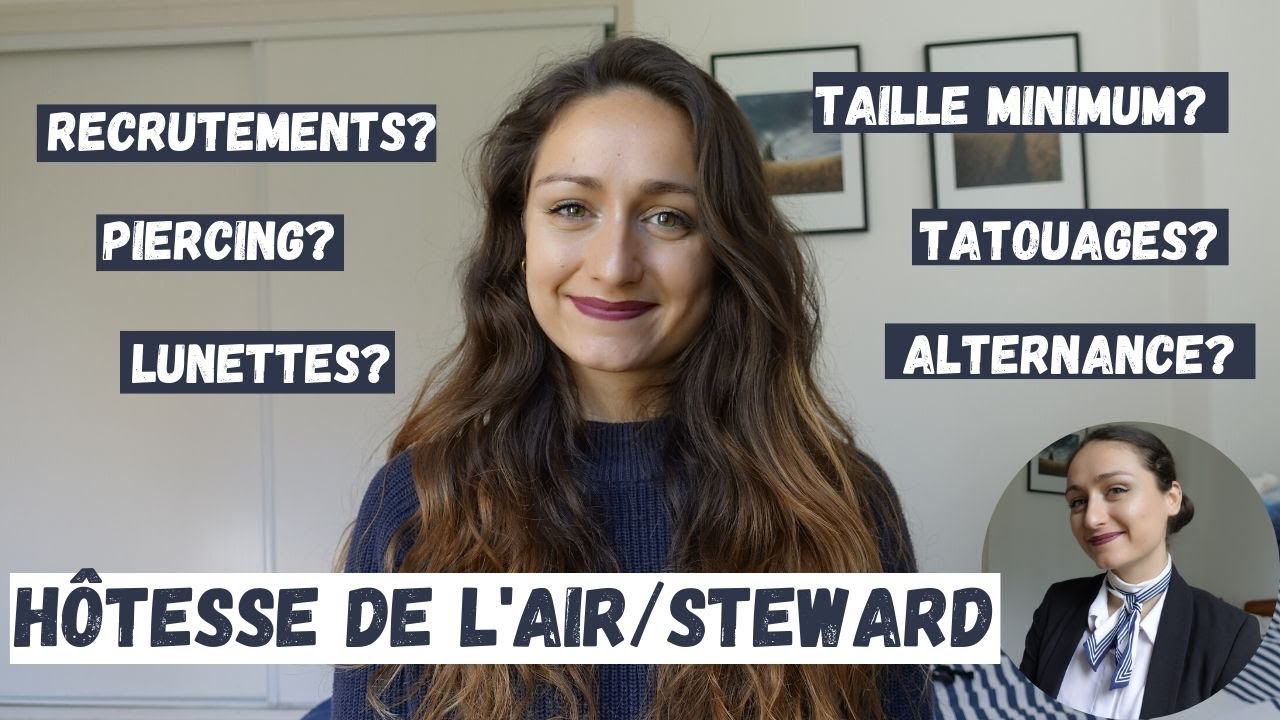 ✈ FLY 07: HÔTESSE DE L'AIR/STEWARD - PIERCING TATTOOS TAILLE - FAQ