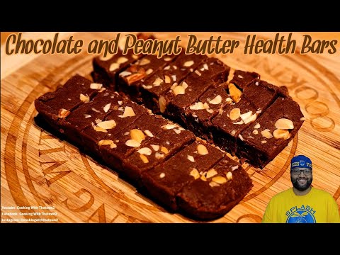 No Bake Chocolate Peanut Butter Health Bars | Keto | Low Carb | Cooking With Thatown2