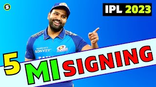 IPL 2023 : 5 Players MI might Sign in the Trade Window
