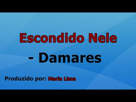 Escondido Nele - Damares