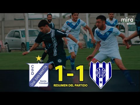 SAN MARTIN (ST) vs EL PROGRESO - Resumen (1-1) - Fecha 11 Torneo Clausura LIGA REGIONAL de FUTBOL