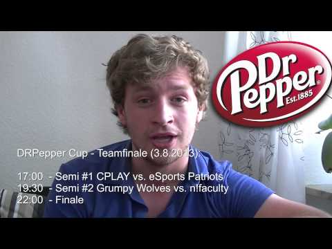 LoL: DrPepper Cup Teamfinale #2: Infovideo !!! (3.8.2013) + HEUTE LIVESTREAM