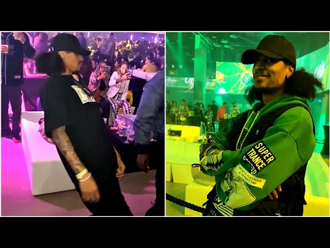 Larry [Les Twins] At Chris Brown Afterparty - Espace Grand Paris 2023