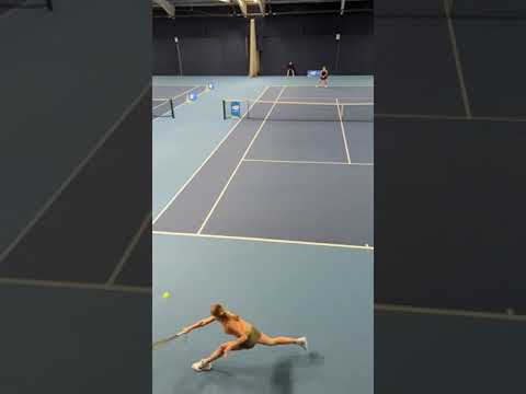 13 Year Old Hannah Klugman Beats WTA 728 Alice Gillan