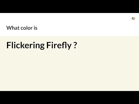 Flickering Firefly color #f8f6e6 hex Cool Brown color f8f6e6
