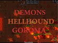 Tibia - Demon - Hellhound - Goroma 