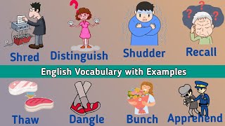 English Words with Meaning and Easy Sentences || English Vocabulary ||