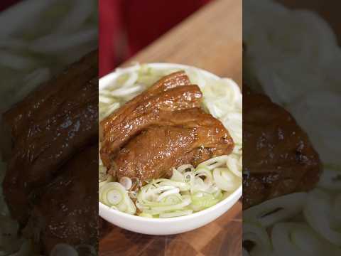 Braised Pork Belly Rice Bowl #mylife