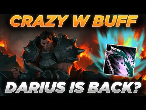 CRAZY W BUFF FOR DARIUS IN PATCH 11.20 - THE KING IS BACK?