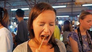 Съела личинку и другая еда в Таиланде. Бекстейдж INDY TRAVEL PARTY
