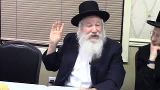 התוועדות י"ט כסלו, הרב אהרן דוד גאנץ, שנת תשס"ו