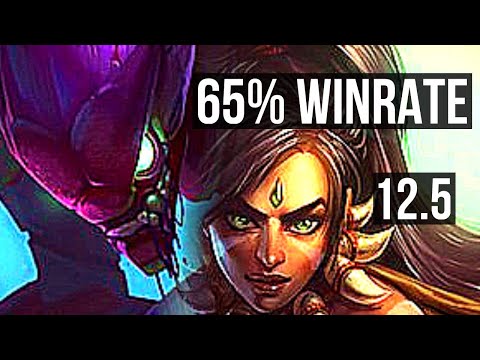 KHA'ZIX vs NIDALEE (JNG) | 6/0/5, 65% winrate, Dominating | EUW Master | 12.5