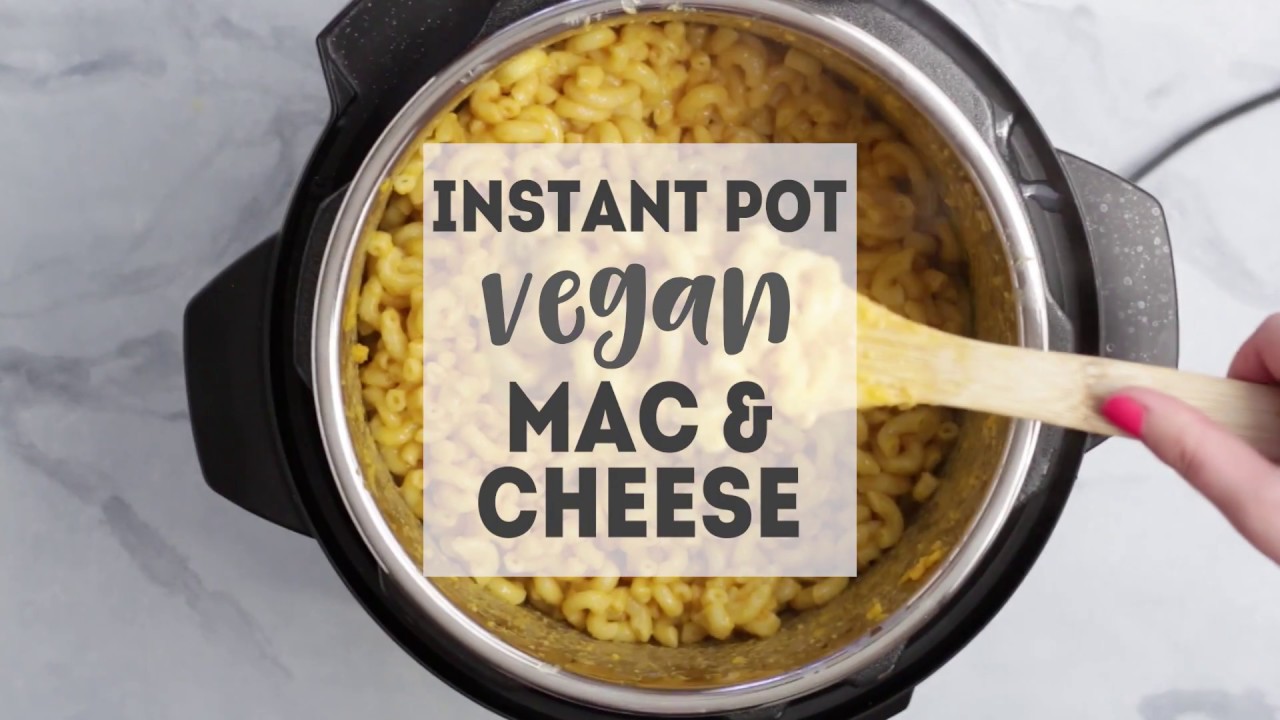 Instant Pot VEGAN Mac & Cheese