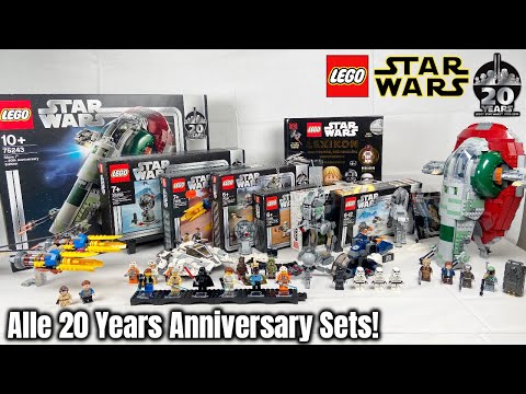 Warum die 20 Jahre LEGO Star Wars Sets so teuer sind...  | Alle "Anniversary Sets" aus 2019!