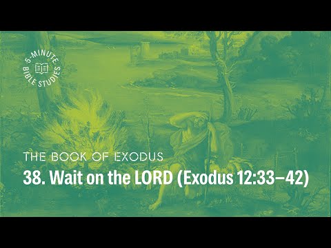 38. Wait on the Lord (12:33-42) | Paul Tripp's Weekly 5-Minute Bible Study on Exodus