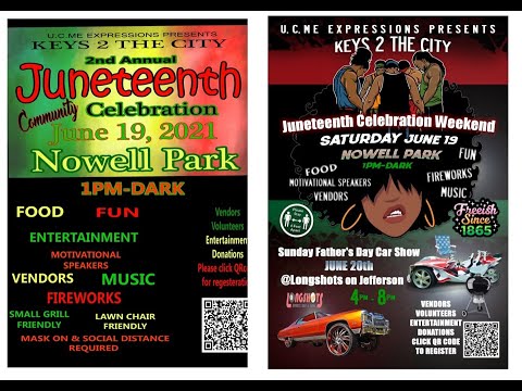 Be Informed with Julia  Juneteenth 2021 with host Tycee  Bell guest Tony Graves A UCME Presentation