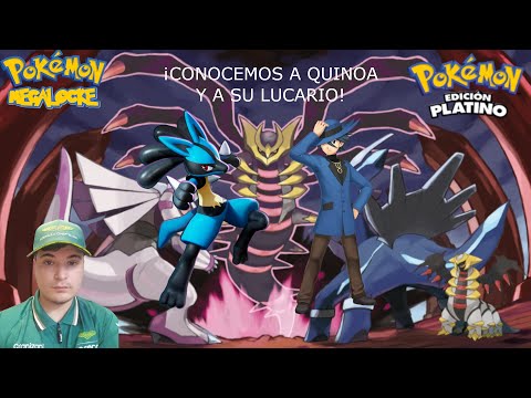 POKEMON PLATINO MEGALOCKE Ep. 18. - ¡Conocemos a Quinoa y a su Lucario!