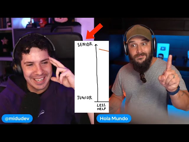 Vídeo relacionado con Desarrollador Señor Desarrollador Senior Moustache Sombrero Geek Sudadera