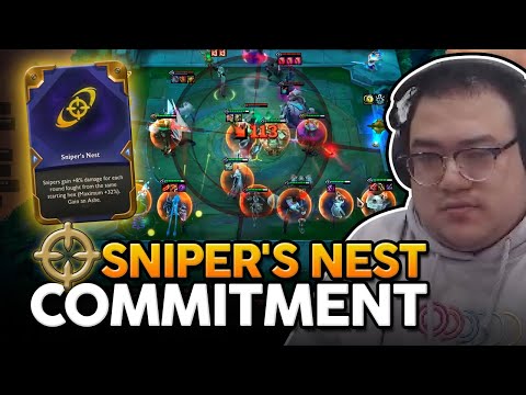 Scarra plays the Sniper's Nest augment because he's not afraid of commitment