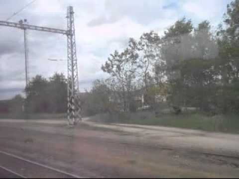 Jízda v Os 6412 na trati 072 v úseku Otradovice - Všetaty (1/3) 9.5 2014