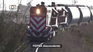 preview picture of video 'Tren de FEPSA entrando a Darregueira'
