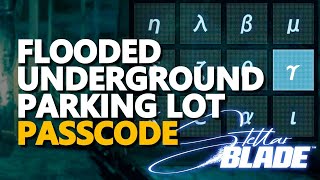 Flooded Underground Parking Lot Passcode Stellar Blade
