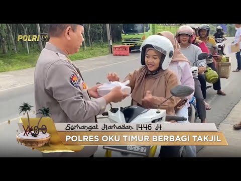 POLRES OKU TIMUR BERBAGI TAKJIL