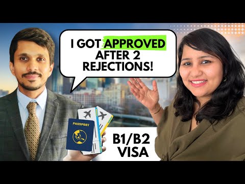How do I get a B1 visa approved for a US trade event or conference?