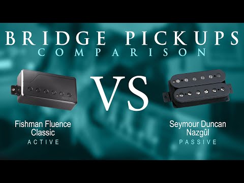 FISHMAN Fluence Classic VS Seymour Duncan NAZGUL - Bridge Pickup Guitar Comparison / Demo