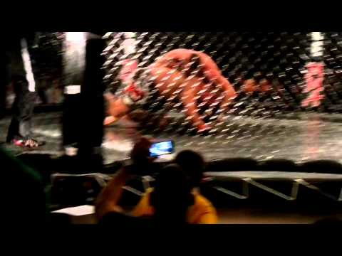 Ryan Swanson vs Dameon Kiesel Heavyweight MMA Fight Emporia Kansas 03-16-13