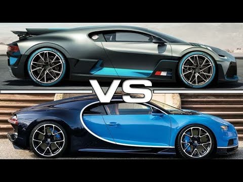 BUGATTI CHIRON vs BUGATTI DIVO -DRAG RACE!!! REAL DRIVING SIM
