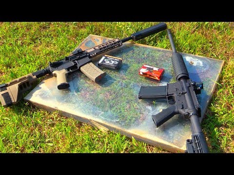 300 BLACKOUT VS BULLETPROOF GLASS