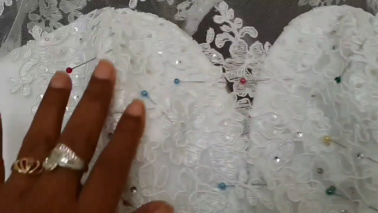 Watch Como recortar y acomodar tul bordado en vestidos de novia, quinceaƱera Now Como recortar y acomodar tul bordado en vestidos de novia, quinceaƱera