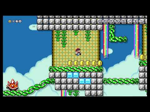 Super Mario Maker 2 Level Showcase: Sky Islands