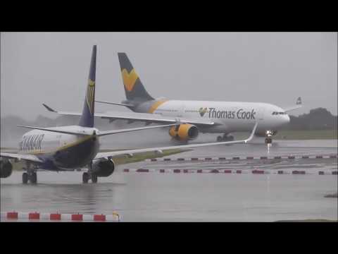 Crosswind plane landing compilations 2019