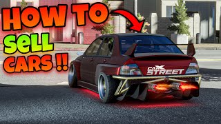 CarX Street | HOW To Sell A Car (For Beginners)🔥