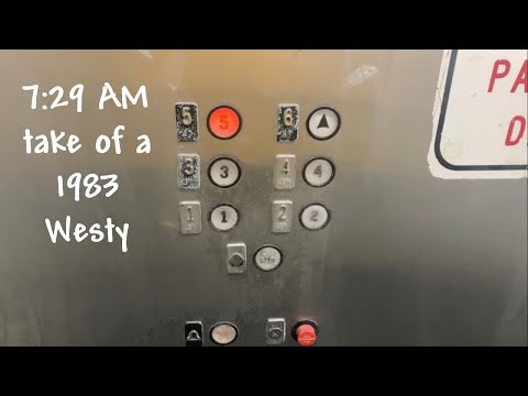 1042. Westinghouse HIGHdraulic Elevator at The Red Lion Parking Garage - High Point, NC