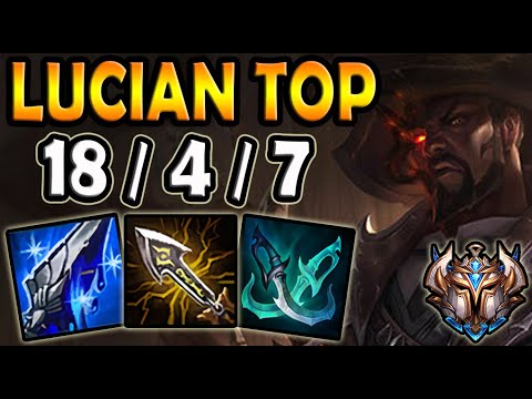 Lucian TOP vs Aatrox - NA Challenger ✔️