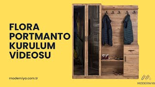 MODERNİYA Mobilya Flora Portmanto Kurulum Videosu