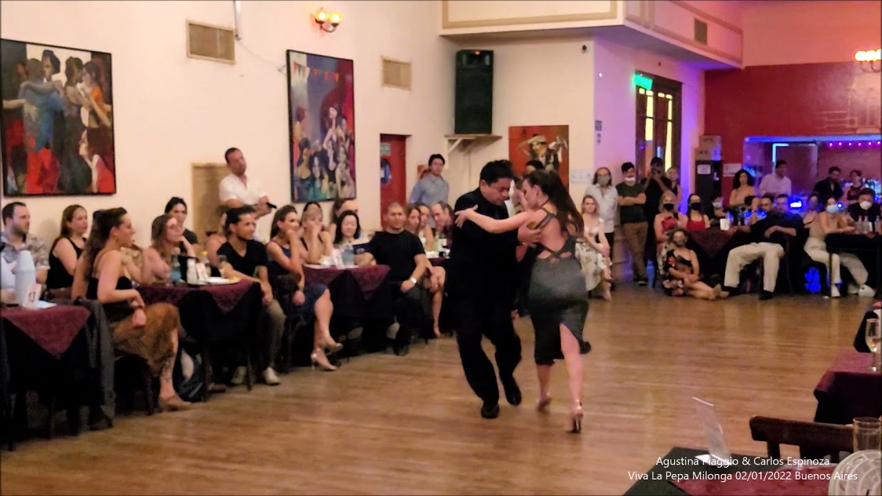AGUSTINA PIAGGIO y CARLOS ESPINOZA en Viva La Pepa Milonga (4/4)
