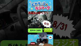 【ラジオ】8/31月曜日のゆううつ、夏休み最終日…全社会人が共感する地獄の朝